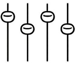 4-stage adjustable tuning in-ear monitors with customizable sound signature