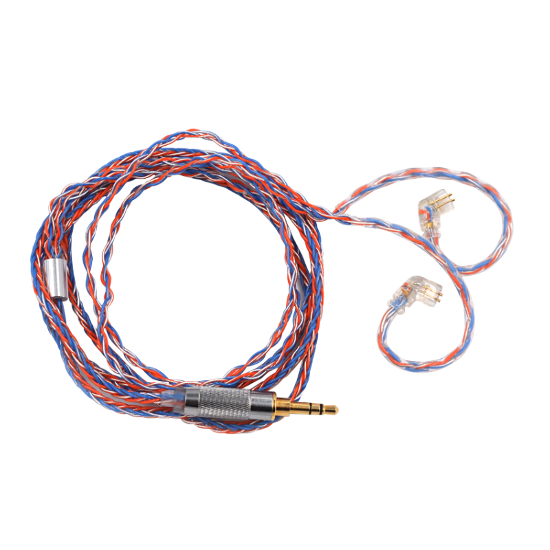 CCA Cubic braided silver-plated improved clarity and signal transmission