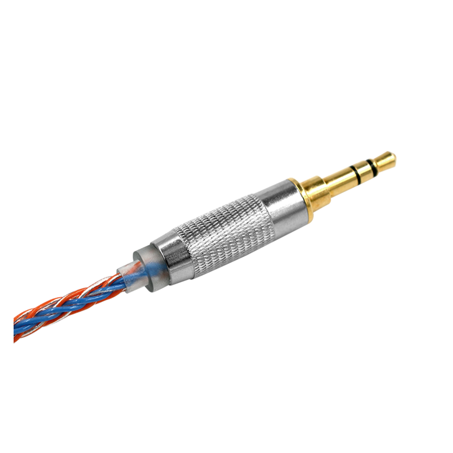 CCA Cubic silver-plated braided upgrade cable