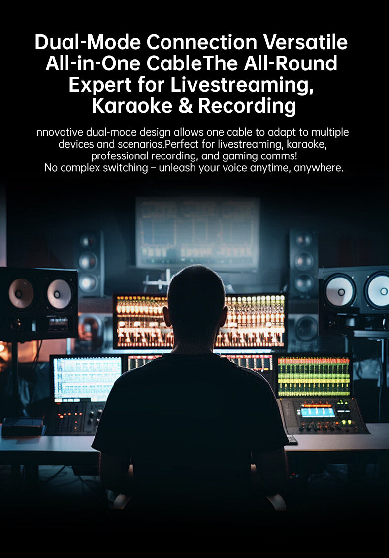 JT1 high-resolution decoding cable with inline controls
