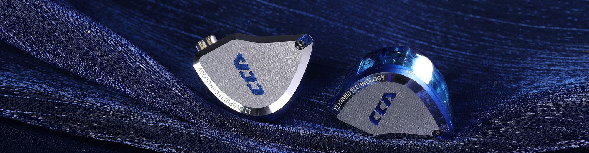 CCA C12 IEM with elegant metal cover and compact design