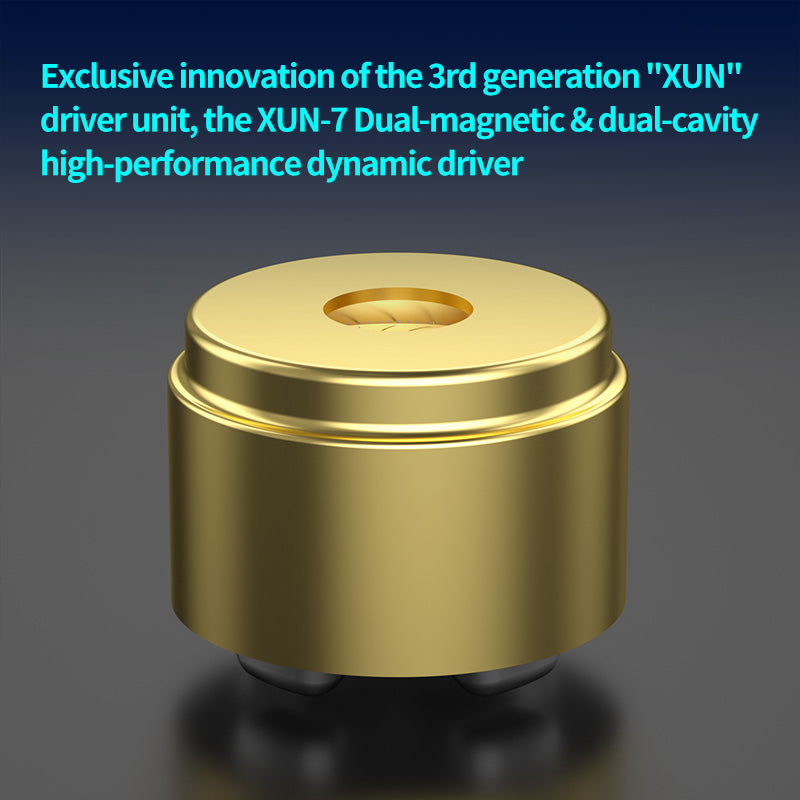CCA Hydro XUN-7 dynamic driver dual-magnetic acoustic design