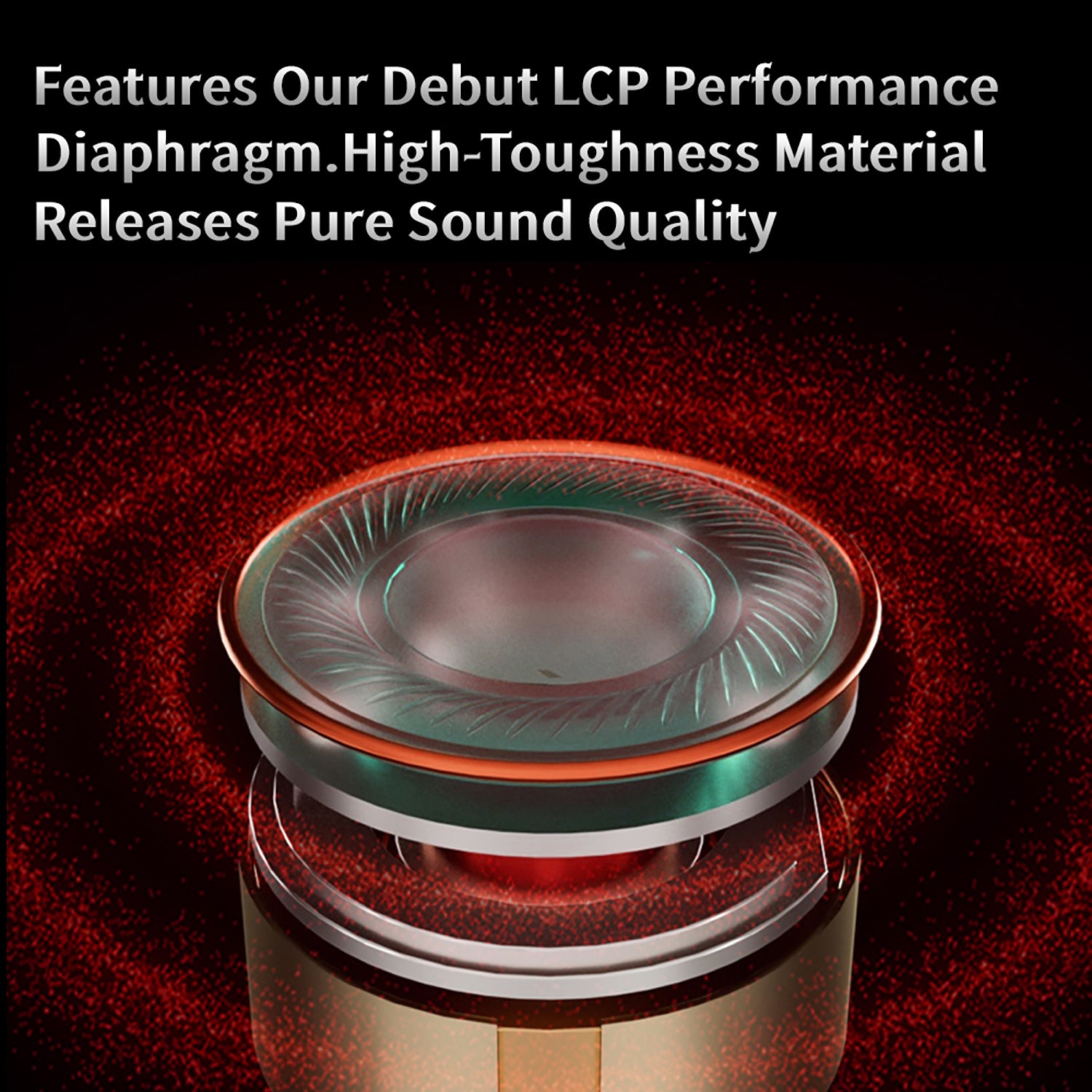 CCA Phoenix LCP diaphragm delivering clear and detailed audio