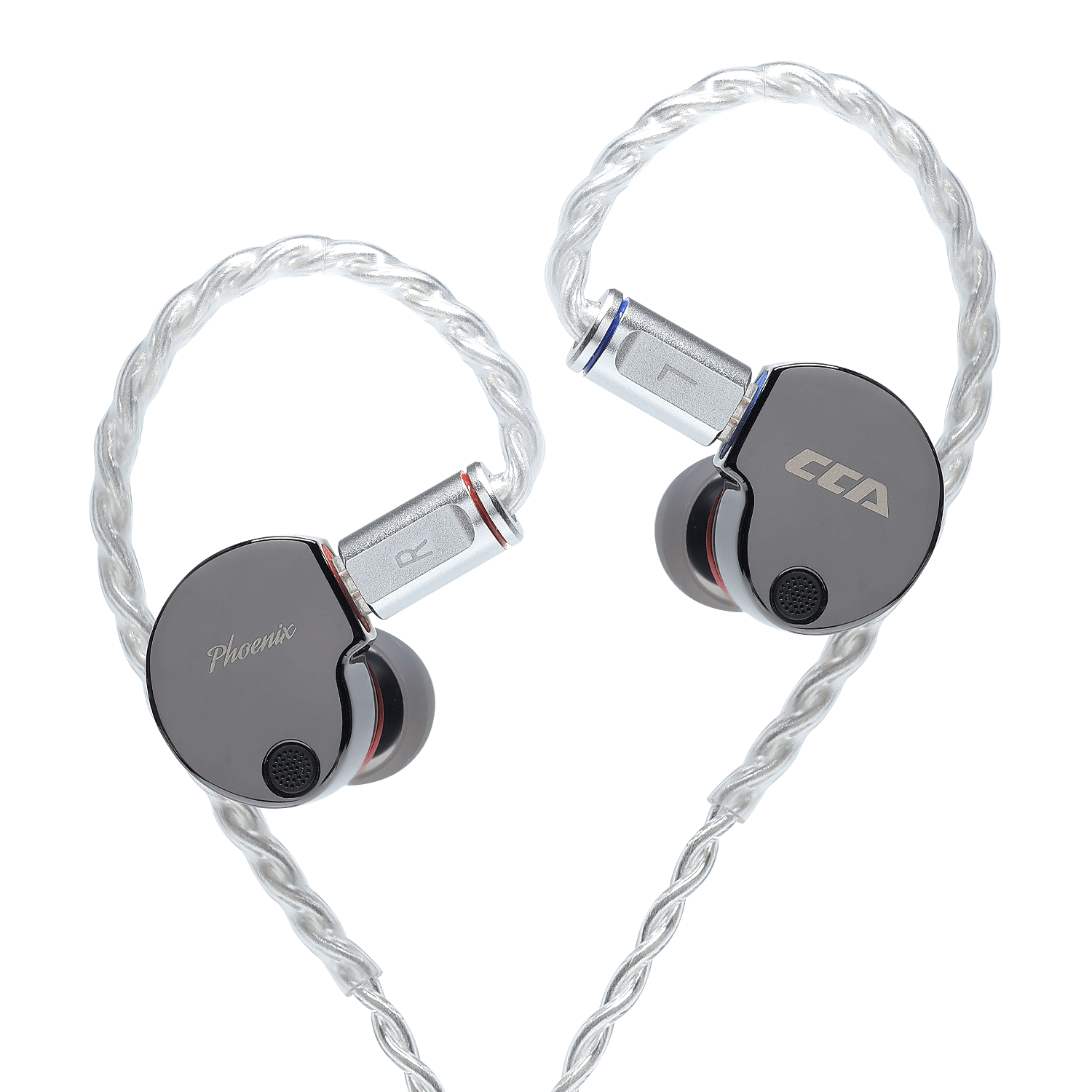 CCA Phoenix metal in-ear monitors with detachable cable