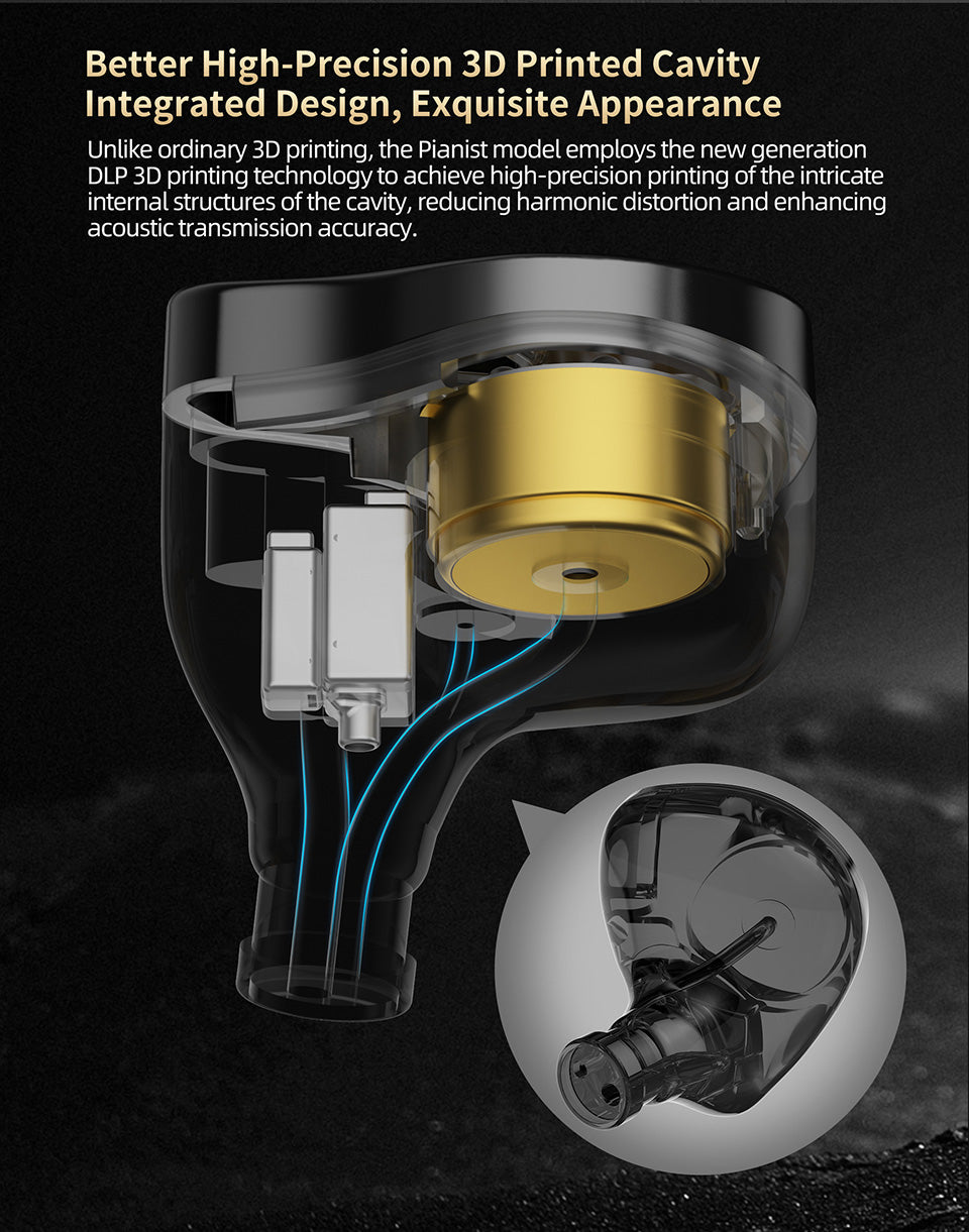 CCA Pianist 3D-printed acoustic cavity