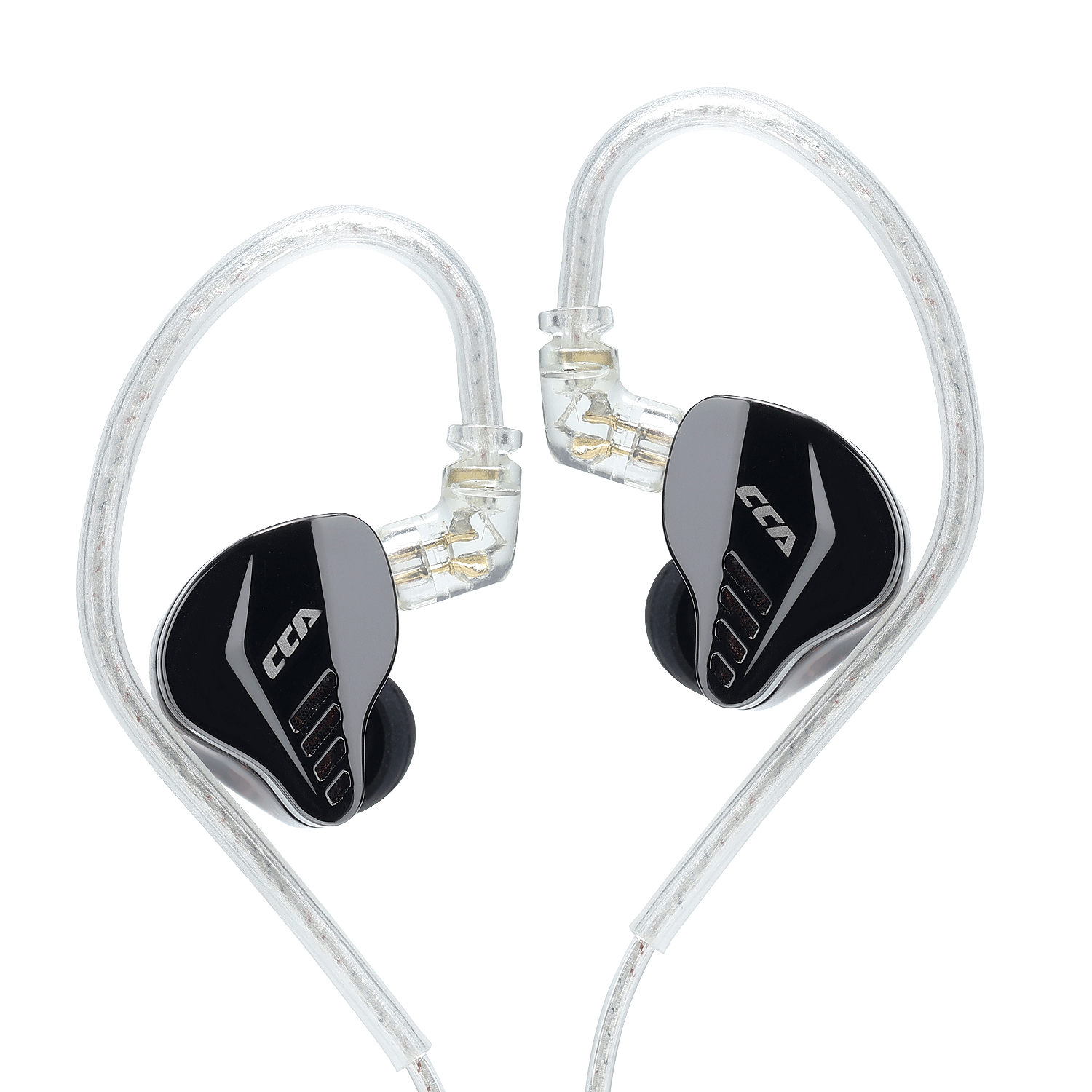 CCA Pianist ergonomic IEM shape with smooth contours