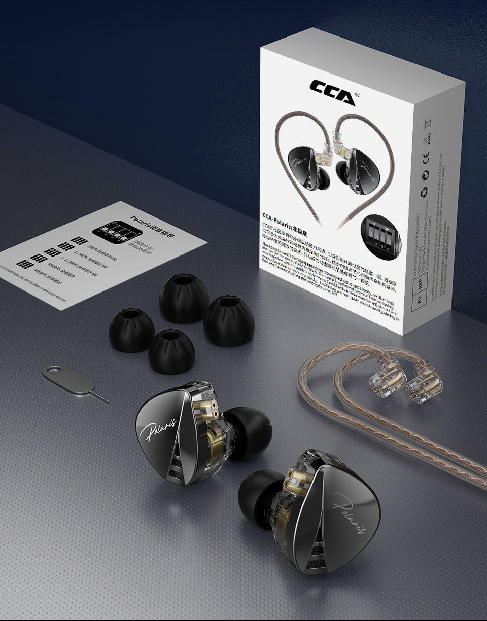 CCA Polaris adjustable in-ear monitor delivering natural and customizable sound