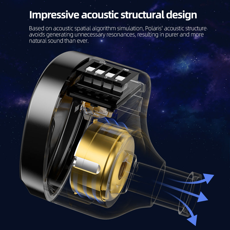 precision acoustic structure design reducing resonance for pure sound