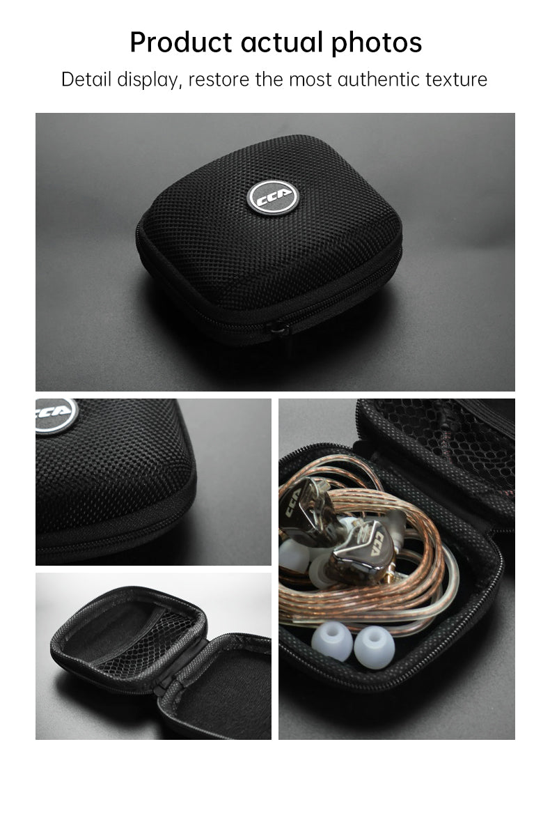 CCA protective storage box for IEMs and accessories