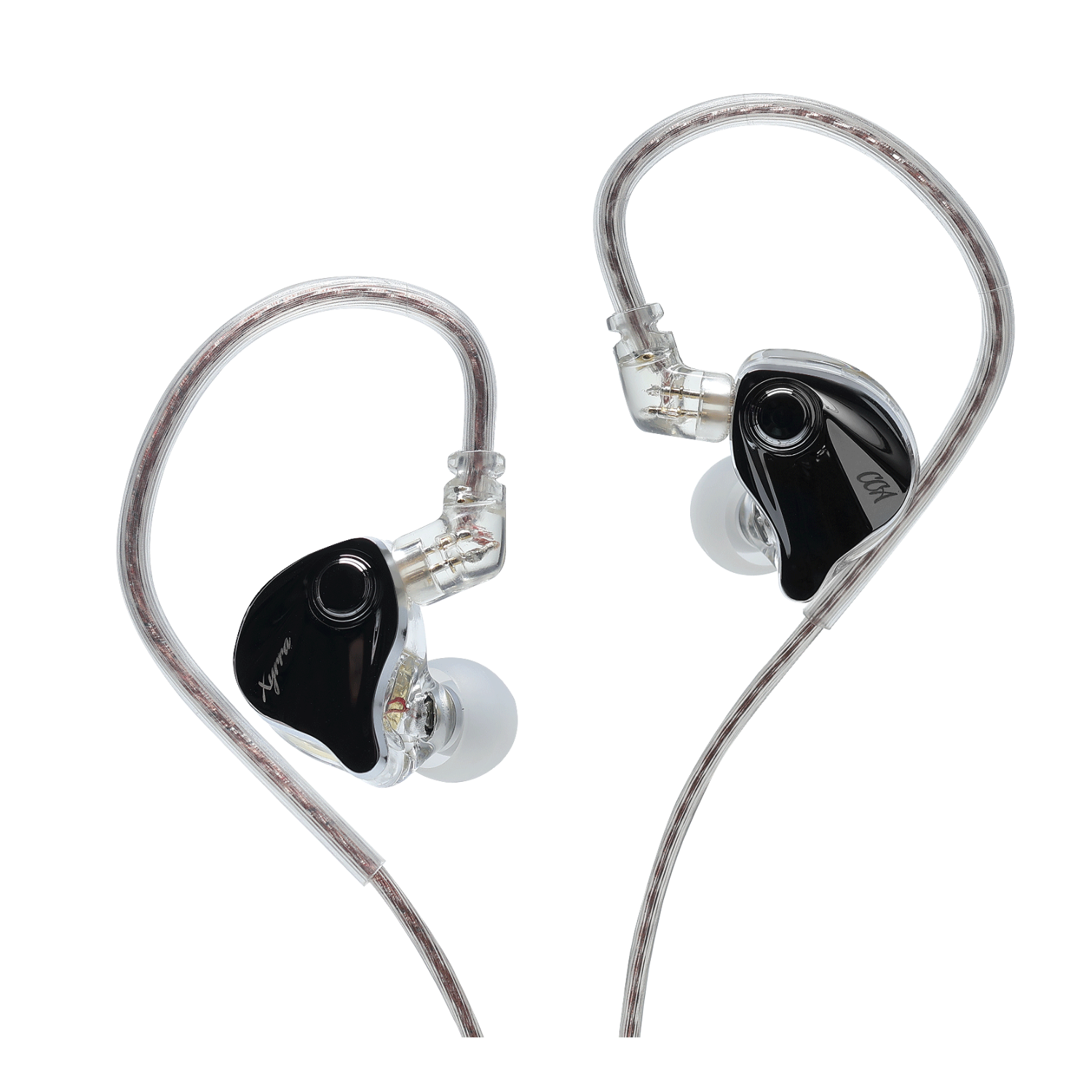 CCA Xyrra hybrid IEM with metal shell and detachable cable