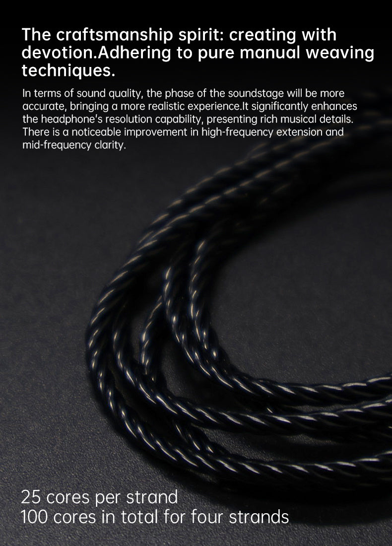 CCA JT2 oxygen-free copper upgrade cable product image