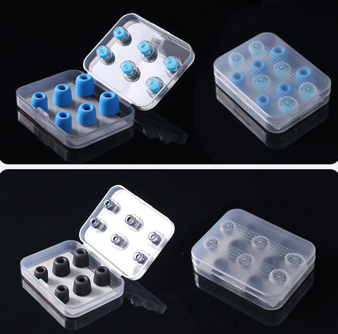 CS02 comfort-fit foam & silicone ear tips for better seal
