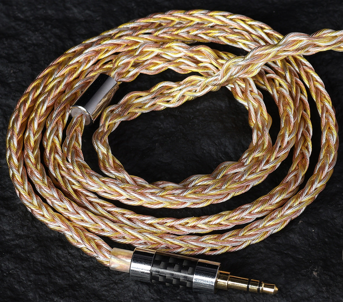 HiFi audio cable metal splitter for stable signal separation