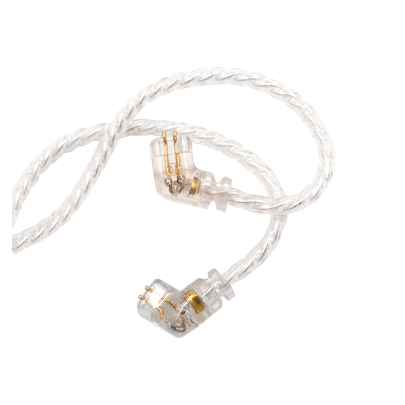 CCA braided silver-plated cable four-strand design