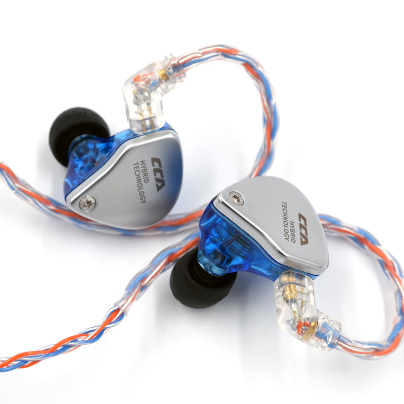 Premium braided silver audio cable for IEM performance