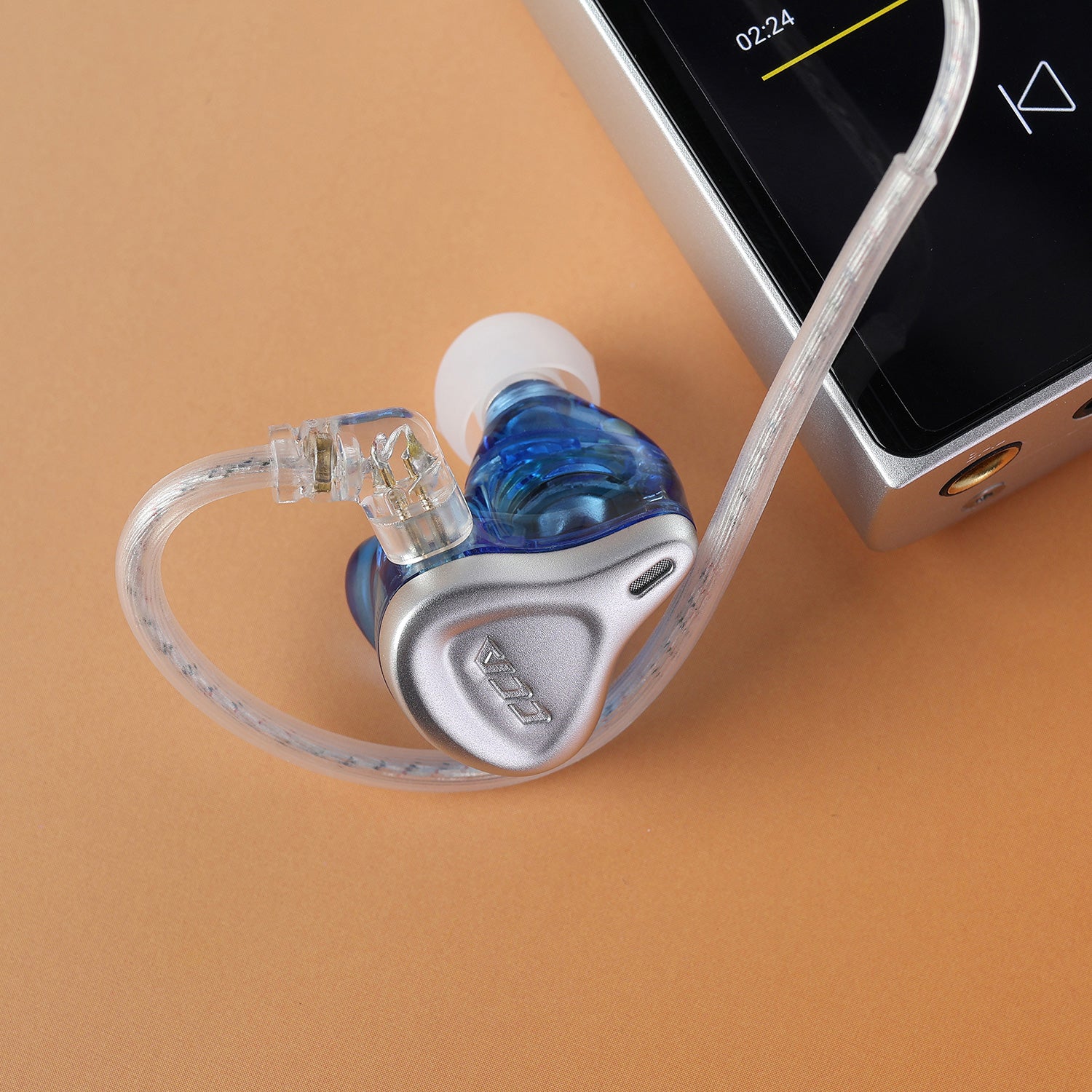 CCA CSN polished metal and resin shell