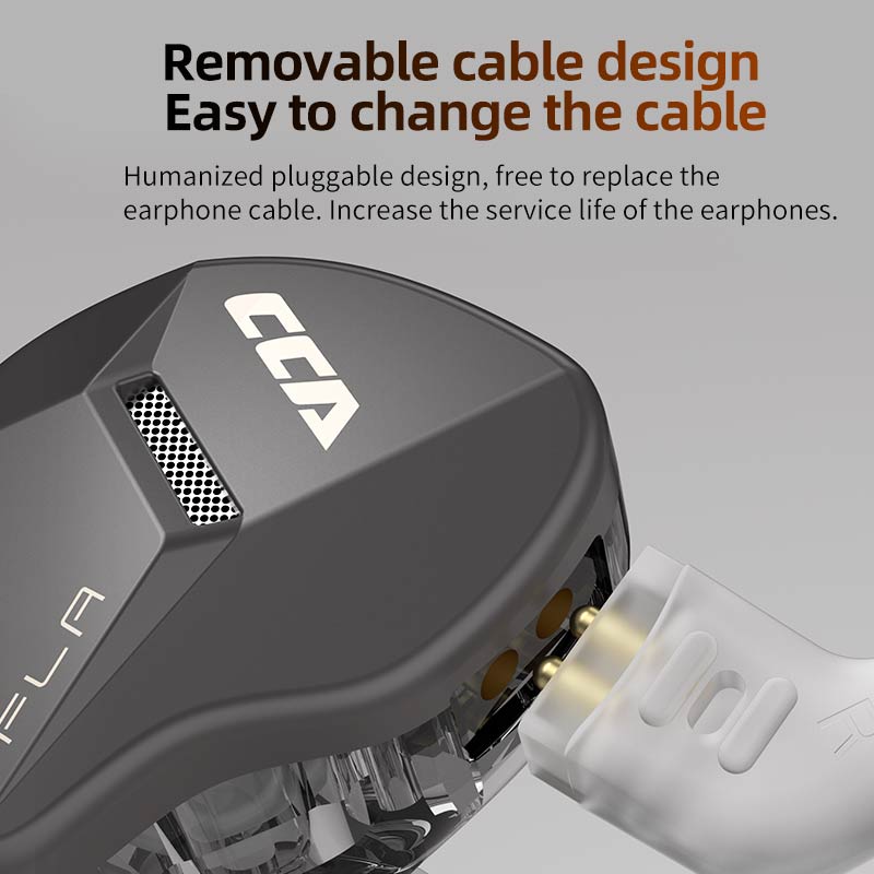 CCA FLA detachable cable design