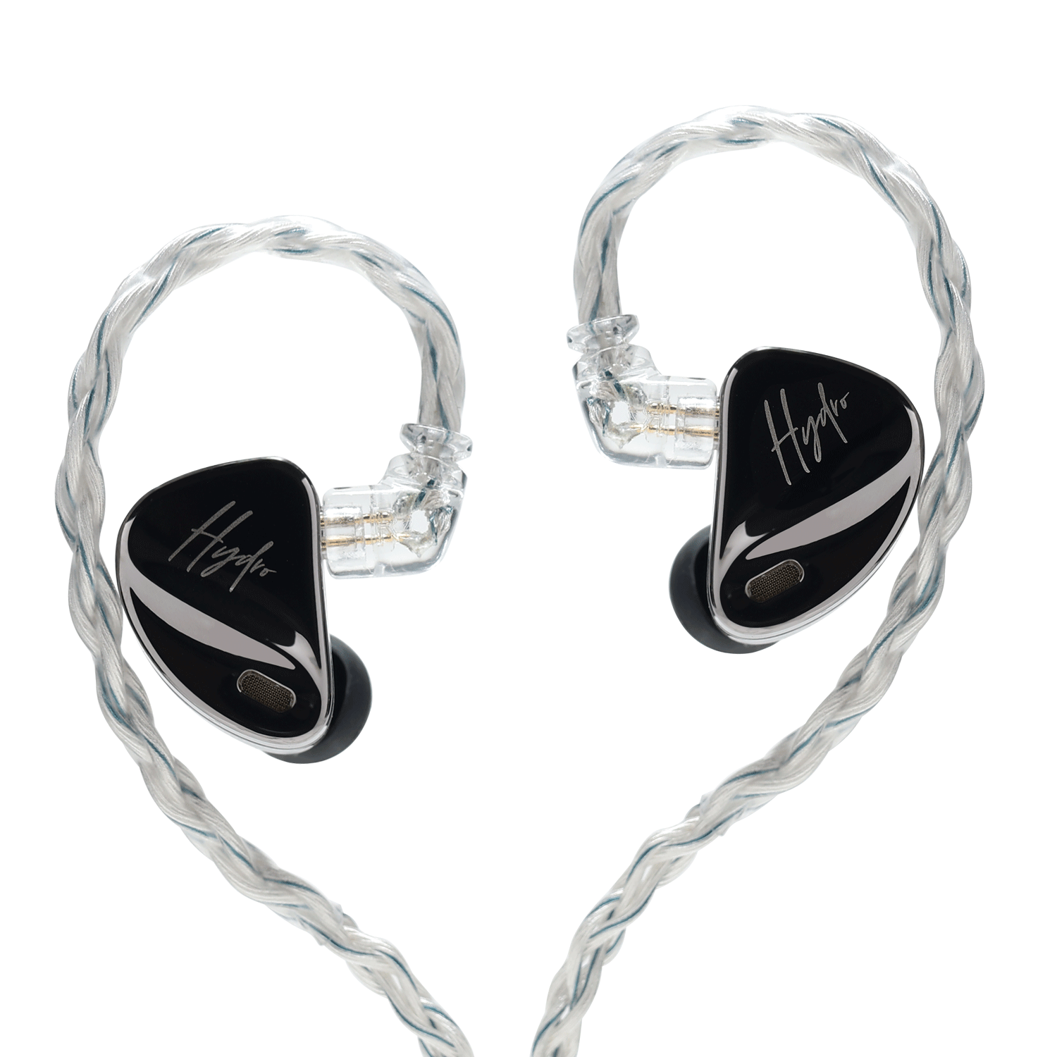 CCA Hydro professional in-ear monitors with upgrade cable