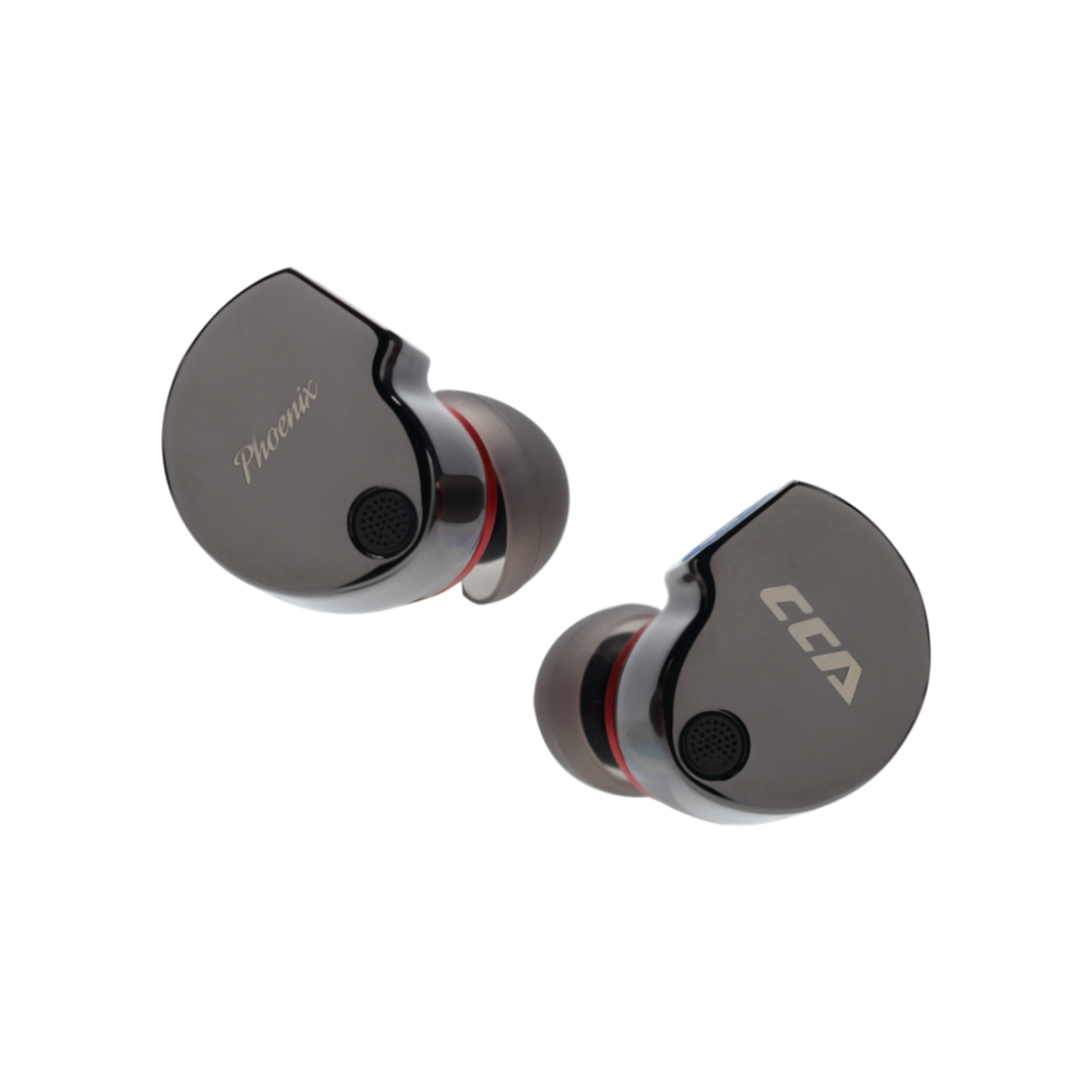 CCA Phoenix IEMs with sleek metal housing and modern finish