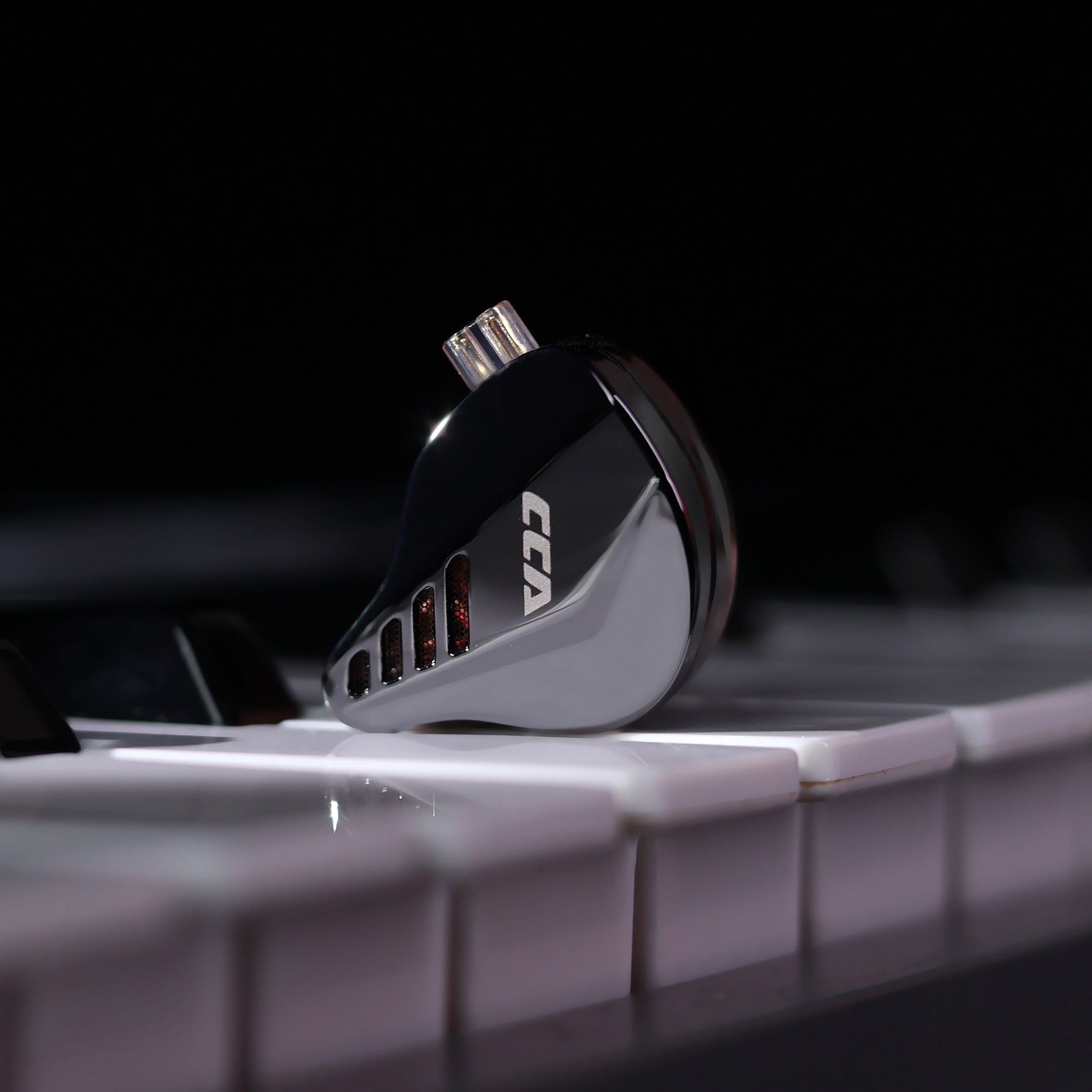 CCA Pianist artistic IEM design inspired by piano keys