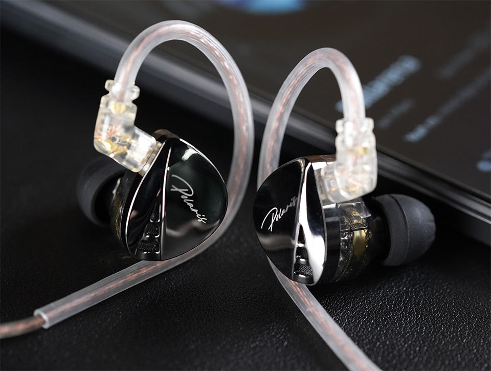 professional-grade flat IEM cable with low impedance design