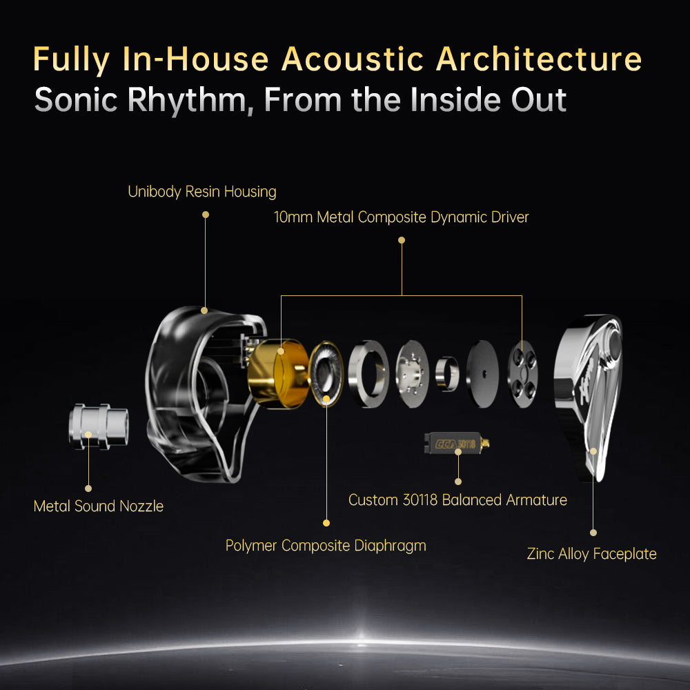CCA Xyrra internal acoustic chamber structure