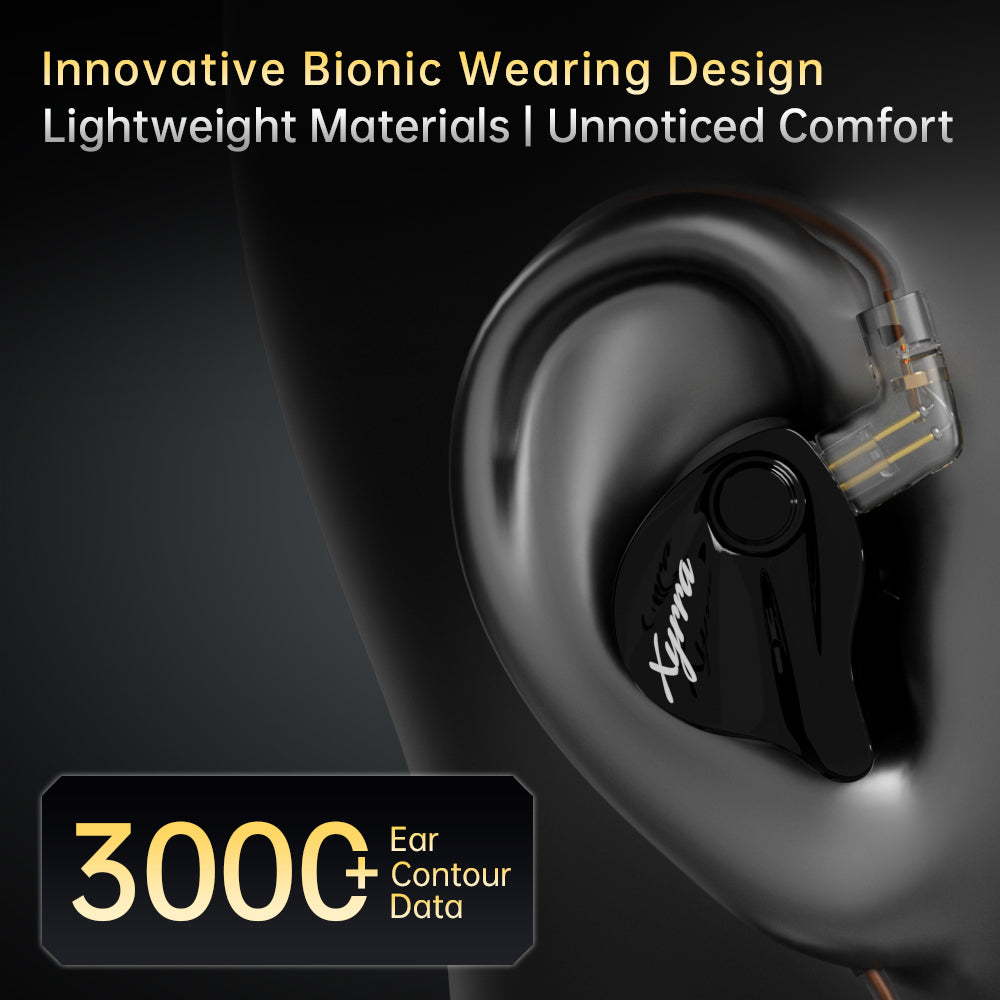 CCA Xyrra lightweight IEM for gaming and music