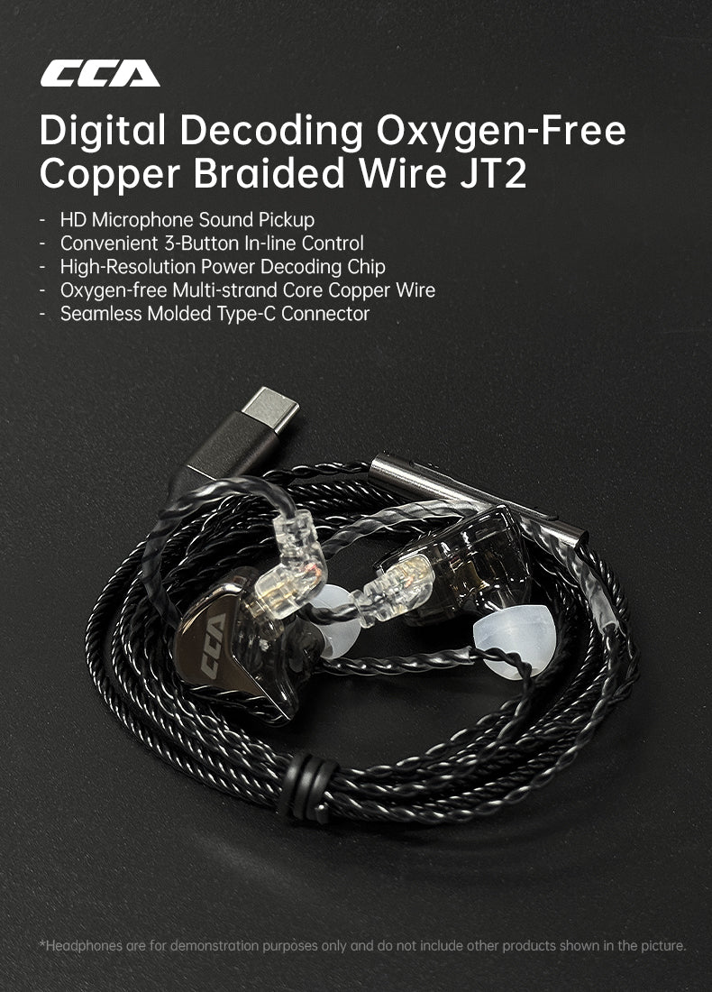 CCA JT2 oxygen-free copper upgrade cable product image